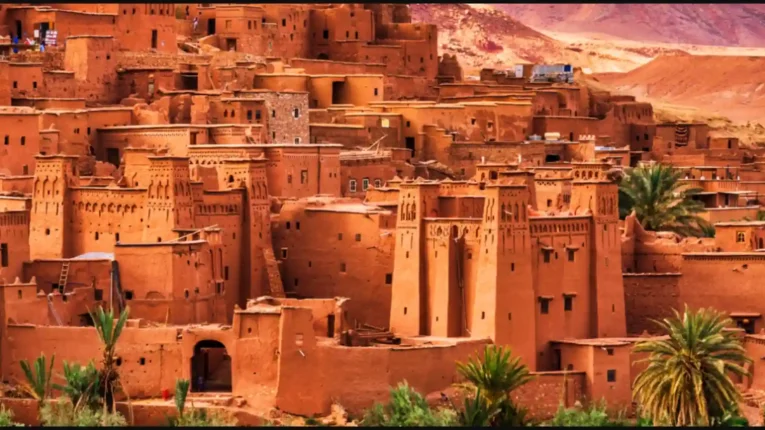 Ksar of Aït Benhaddou, a fortified village in the province of Ouarzazate, with Morocco Fun Tours.