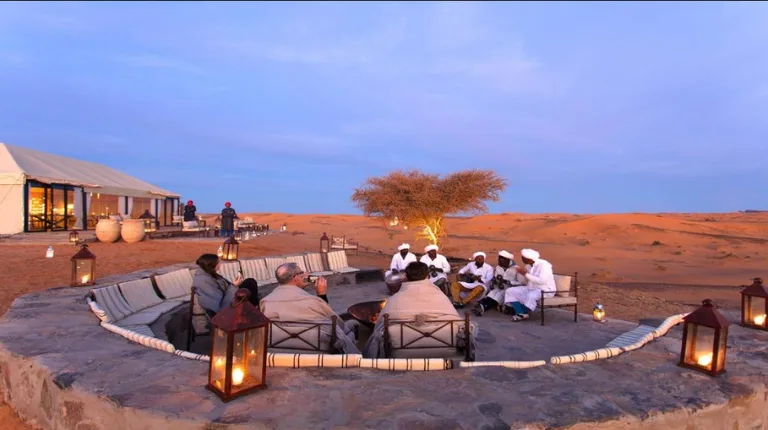 Morocco Itinerary 12 Days 41 Khamlia village on the edge of the Erg Chebbi dunes, highlighting Sahara landscapes and cultural stops often included in a 12-day Morocco itinerary.