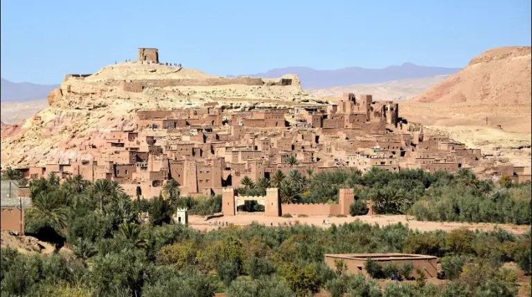 Morocco Itinerary 12 Days 47 Ksar of Aït-Ben-Haddou, a UNESCO-listed fortified village along an ancient caravan route, featured in a Morocco itinerary 12 days