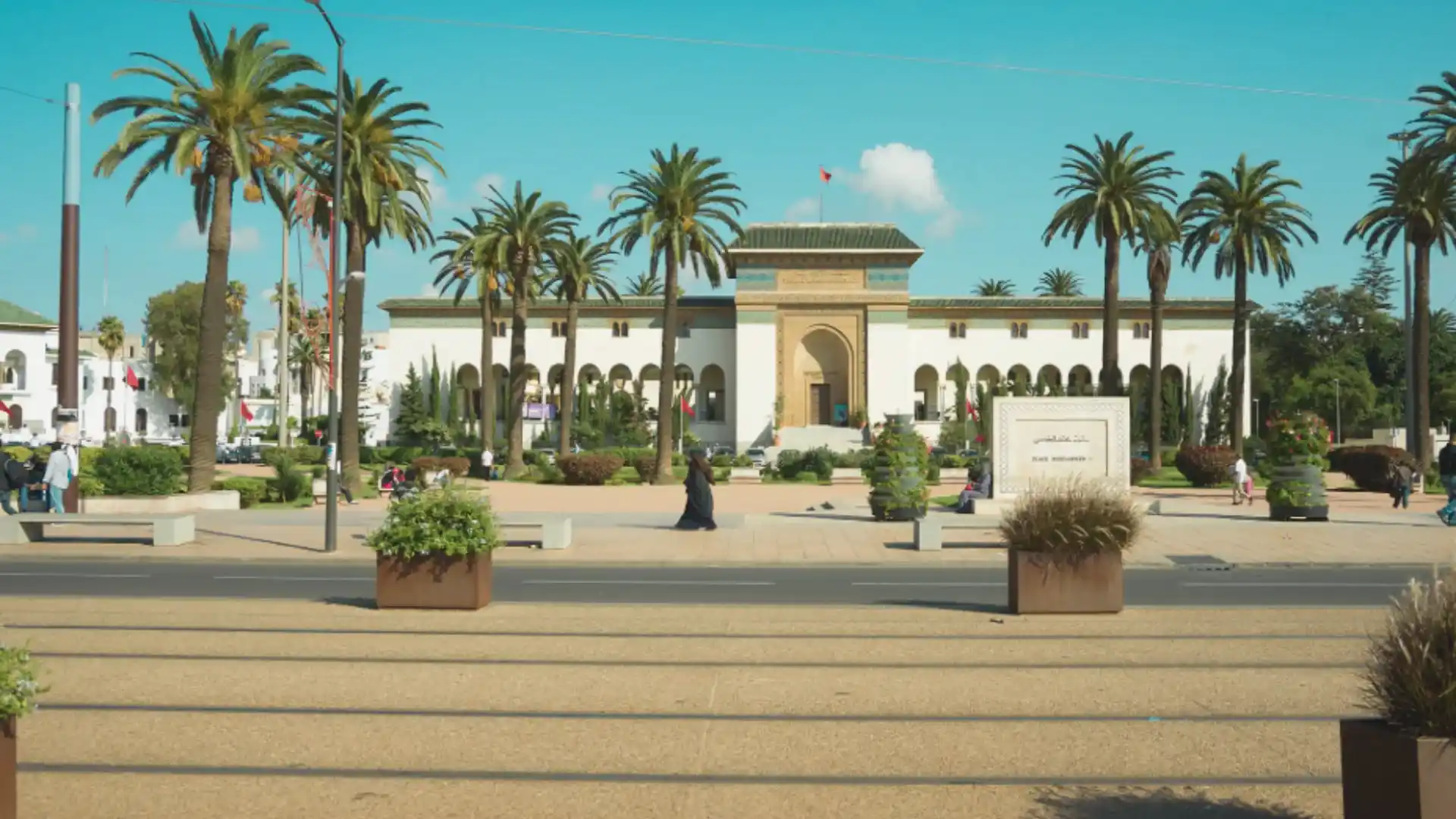 Mohammed V Square serves as the central civic landmark of Casablanca, surrounded by historic architecture and lively public spaces.