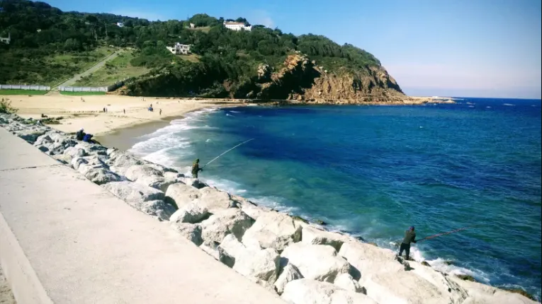 Best Beaches in Tangier (2026): Ultimate Guide for Travelers 4 Merkala Beach in Tangier offers dramatic coastal scenery, rugged cliffs, and ocean views, making it a highlight among Best beaches in Tangier.