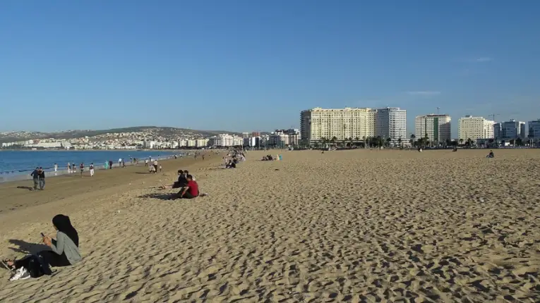 Best Beaches in Tangier (2026): Ultimate Guide for Travelers 2 Plage Malabata in Tangier offers scenic coastal views and a relaxing seaside atmosphere, reflecting journeys curated by Morocco Fun Tours.